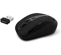 CANYON MSOW06B mouse per mouse wireless 6 pulsanti e 1 rotellina di scorrimento 1600DPI 2.4GHZ mouse ottico per laptop, nero