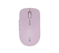 CANYON MW-12 Mouse Senza Fili, Dual Mode Bluetooth & 2.4GHz RF, Sensore Ottico 2400 DPI, Clic Silenzioso, 6 Tasti, DPI Regolabile, Design Ambidestro, Rosa