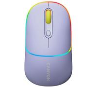 CANYON MW-22 - Mouse radio RGB 2 in 1, colore: Viola