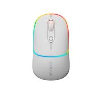 CANYON MW-22 - Mouse wireless RGB 2 in 1, bianco