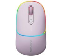 CANYON MW-22 - Mouse wireless RGB 2 in 1, colore: Rosa