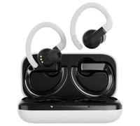 CANYON OnRun 11 Auricolari sportivi True Wireless Stereo (TWS), auricolari chiamate, musica, sport, Everyday Bluetooth, grigio, bianco