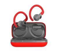 CANYON OnRun 11 Auricolari sportivi True Wireless Stereo (TWS), auricolari chiamate, musica, sport, Everyday Bluetooth, grigio, rosso