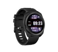 CANYON Smartwatch SW83 - Orologio fitness IPS da 1,34 pollici, GPS, STRAVA 128 modalità sport, SpO2 e frequenza cardiaca in tempo reale, 150 quadranti, contapassi, monitoraggio dello stress e del