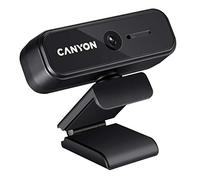 Canyon Webcam Full HD 1080 Autofocus | Web cam con Connettore USB | Webcam PC con Microfono Fuoco Fissa per Zoom, Videochiamate, Studio, Conferenza e Lavoro
