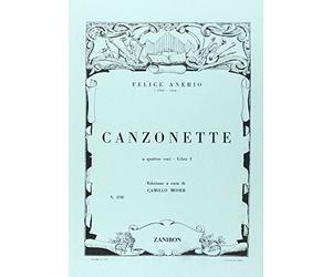 canzonette A Quattro Voci, Libro I