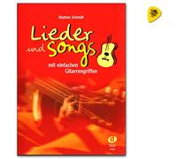 canzoni e canzoni con semplici manici per chitarra - Le più belle canzoni pop, battute e canzoni popolari senza barré - Songbook con Dunlop Plek - Edition Dux DUX855 9783934958401