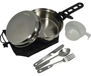 Cao 974 - Set da cucina per il campeggio per 2 persone, 1.2 L