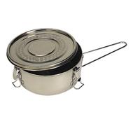 Cao Camping - Gavetta da Campeggio, in Acciaio Inox - NUOVO