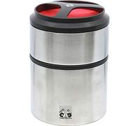 CAO Lunch Box isotermico, doppio 1,5 l, borsa frigo da campeggio ed escursionismo Adulto, Unisex, Rosso, H 18,2 cm