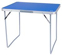 Cao - Tavolo da campeggio 80 x 60 x 66 cm, telaio in alluminio/base in acciaio/piano in fibra di legno (MDF) per adulti, unisex, 80 x 60 x 66 cm