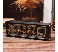 CAOJS 6 Modular USB Button Switch, 6 Port USB Switcher with 6 Individual Switches, Efficient Data Transmission & Adaptive Power Output, for Phones, Tablets, Gadgets, Suit for Home/Office/Travel