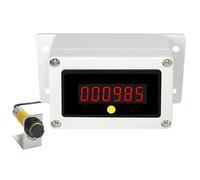 CAOJS Contatore di Flusso Clienti a LED, Contatore di Flusso Clienti per Negozi con Funzione di Memoria per Interruzioni di Corrente, Distanza di Rilevamento: 10-30 Cm/10-70 Cm,per Parchi E Negozi