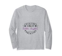 Caos coordinatore Madre - Figlia Piccola Maglia a Manica
