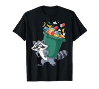 Caos del Raccoon Raider Trash Raider Maglietta