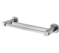 Caos - Porta salviette doppio al muro varie lunghezze COLORA : Lunghezza - 30 CM