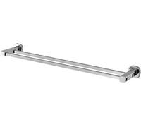 Caos - Porta salviette doppio al muro varie lunghezze COLORA : Lunghezza - 60 CM