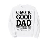 Caotic Good Dad The House Is A Mess Funny Father Felpa