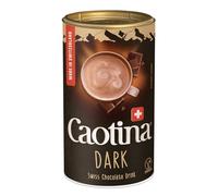 Caotina noir, Cacao in Polvere con Cioccolata Svizzera Amara, Cioccolata Calda, Cioccolata da Bere, Barattolo, 500g
