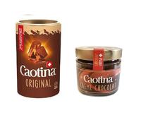 Caotina Original Bere Cioccolato in Polvere (1x 200g) e Caotina Original Crema Spalmabile (1x300g)