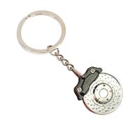 CAOXIAN Car Disco Brake Keychain Metallo Cerchio Portachiavi Ricambi Auto Portachiavi Auto Moto Portachiavi Souvenir Regalo Vita Fibbia Bag Pendente