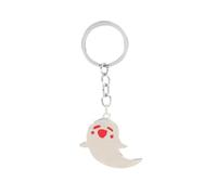 CAOXIAN Gioco Fantasma Piccolo Elfo Portachiavi Carino Cartoon Metallo Pendente Anello Chiave Animale Accessori Portachiavi Bag Pendente Anello Chiave Regali per BFF Coppia Gioielli Halloween Regalo
