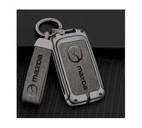 CAOXINZI Guscio Chiave Auto per Mazda CX-60 2022-2024 SUV, Custodia per Chiave Auto, Copri Chiave Auto, Copertina Chiave Auto Accessorio,A-Grey