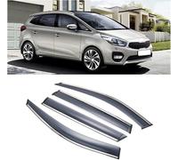 CaoYH Automotive Deflettori d'Aria per Kia Carens 2013-2018 parapioggia deflettori Adesivi Visiere Parapioggia Porta Visiera Vent Ombra
