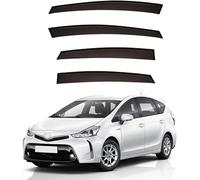 CaoYH Deflettori d'Aria per Toyota Prius Plus+ 2011-2022 parapioggia deflettori Adesivi Visiere Parapioggia Porta Visiera Vent Ombra