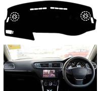 CaoYH Tappetino per cruscotto Auto per Citroen C3 XR C3 2013 2014 2015 2016 2017 2018 Copri tappetini Antiscivolo Protezione Solare Antipolvere Tappeto Antiriflesso