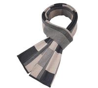 CAOZITOU Sciarpa Uomo Invernale, 30% Lana Merino Comfort Riscaldante Donna Sciarpa, Caldo Morbido Leggero Scialli a Maglia per Gli Sport All'aperto (180cm×30cm, Beige)