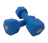 CAP Barbell Pesi per manubri in neoprene da 6 libbre, coppia, colore azzurro