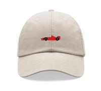 Cap Base Red Racing Car Cappellino Baseball Vintage Lavato Unisex