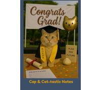 Cap & Cat-tastic Notes: A Notebook for Graduates, New Grown-Ups, For Seniors, Post-Grads, and Anyone Wondering What Comes Next