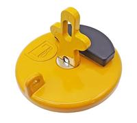 Cap Cover for Caterpillar for 7X7700 for CAT for 320B 320C 320D Excavator Metal Twist-On Design Yellow Fits FOR Caterpillar Vehicles