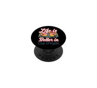 Cap D'Agde Souvenir / "Life Is Better In Cap D'Agde!" PopSockets PopGrip Adesivo