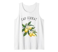 Cap Ferrat Francia Limone Art French Fruit Lover Vintage Canotta