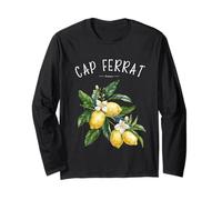 Cap Ferrat Francia Limone Art French Fruit Lover Vintage Maglia a Manica