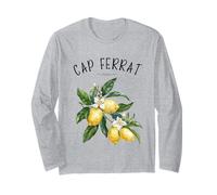 Cap Ferrat Francia Limone Art French Fruit Lover Vintage Maglia a Manica