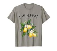 Cap Ferrat Francia Limone Art French Fruit Lover Vintage Maglietta