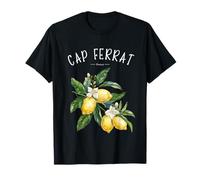 Cap Ferrat Francia Limone Art French Fruit Lover Vintage Maglietta