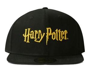 Cap Harry Potter Black Golden Logo