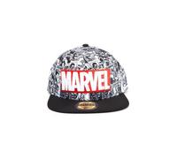 Cap Marvel Classic Red E White Logo Cappellini - Gadget