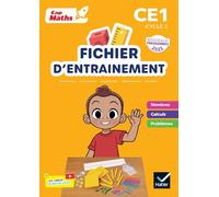Cap Maths CE1: Pack en 2 volumes : Fichier d'entrainement + cahier de géométrie
