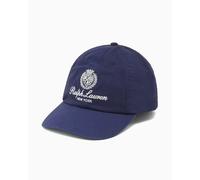 Polo Ralph Lauren - Casquette en sergé brodée d'un écusson H Blu - Cappellino T.U Blu