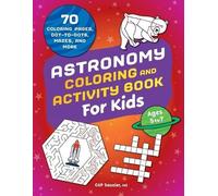 Cap Saucier Astronomy Coloring & Activity Book for Kids (Tascabile)
