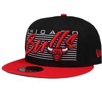 Cap Snapback New Era Chicago Bulls Wordmark Nero 9Fifty 950 S M Basecap