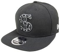 Cap Snapback New Era Chicago White Sox Cooperstown NERO CLASSICS 9FIFTY LIMITATO