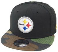 Cap Snapback New Era Pittsburgh Steelers Nero Camo 9Fifty 950 OSFA Basecap