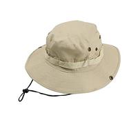 Cap Wide Boonie Hat Unisex Top Bucket Hats Beach Solid Outdoor, b, Taglia unica